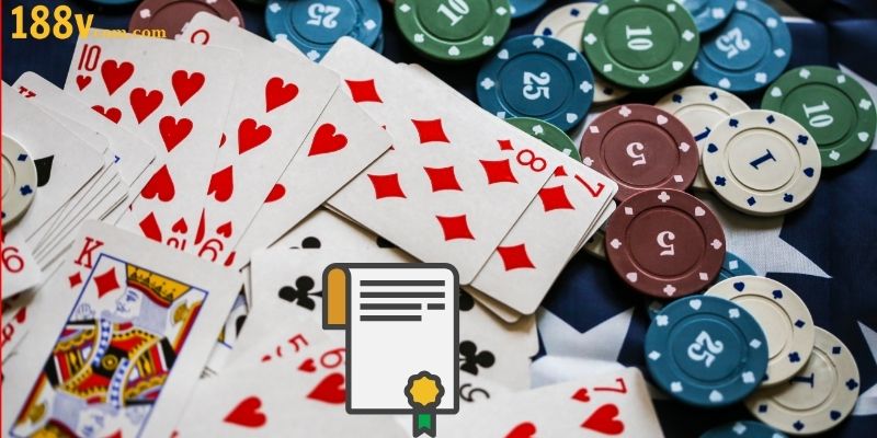 Các loại giấy phép quốc tế 188V đã đạt được 