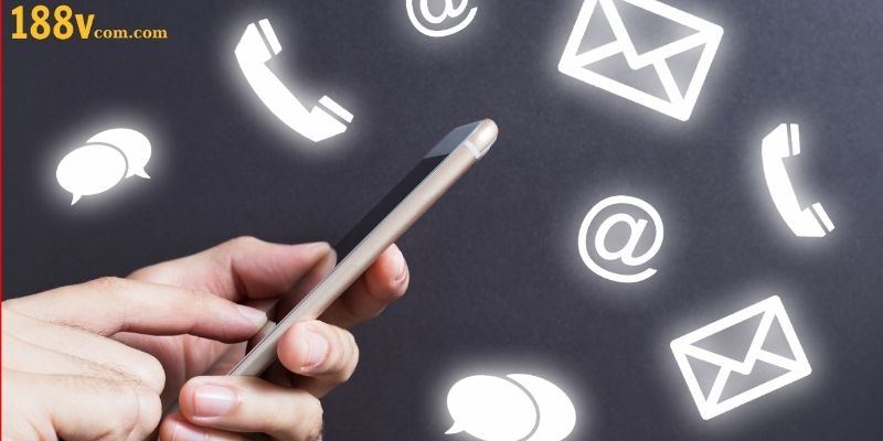 Chuyên mục liên hệ 188V hiển thị rõ ràng 