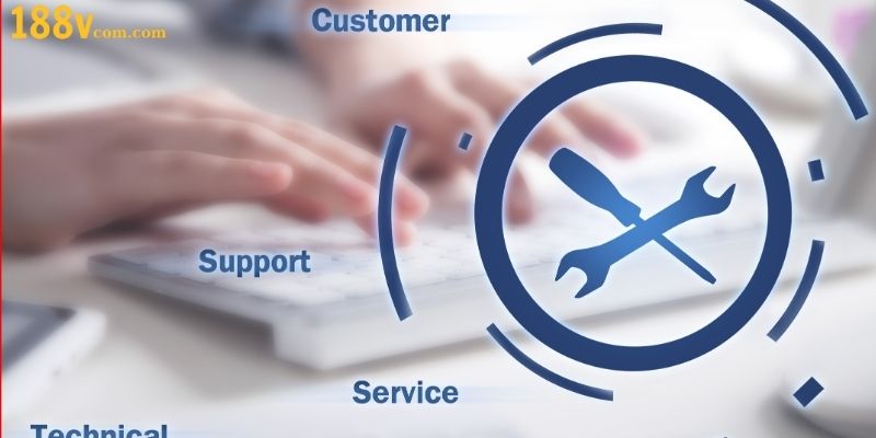 Đội ngũ CSKH tại 188V được đào tạo chuyên nghiệp