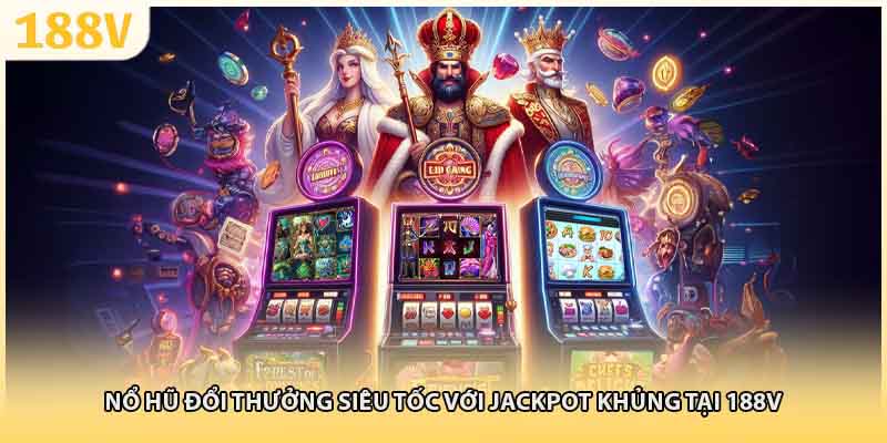 Nổ hũ đổi thưởng siêu tốc với jackpot khủng tại 188V